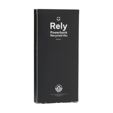 Logotrade advertising product picture of: Rely Powerbank 10000 RCS Recycled Alu