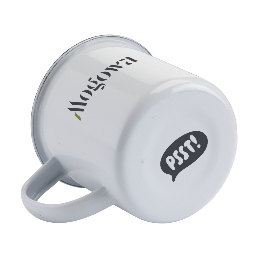 Logotrade advertising product image of: Retro Enamel Mug 350 ml