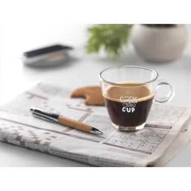 Logo trade promotional giveaways picture of: Lugano Coffee Glass 230 ml