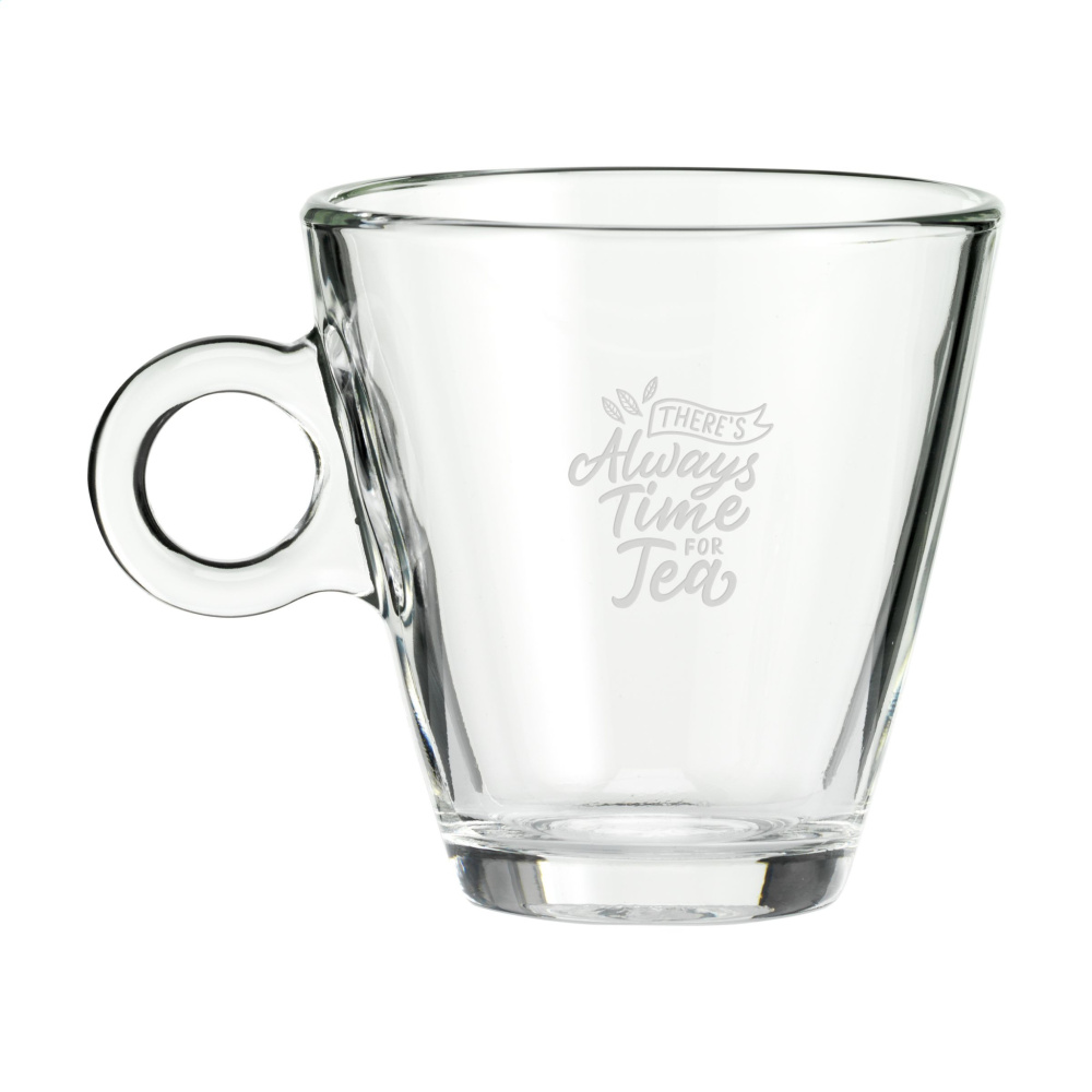 Logo trade corporate gifts image of: Lugano Tea Glass 320 ml