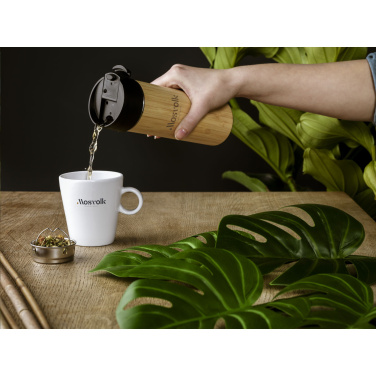 Logo trade promotional gift photo of: Sakura 360 ml bamboo thermo bottle/thermo cup