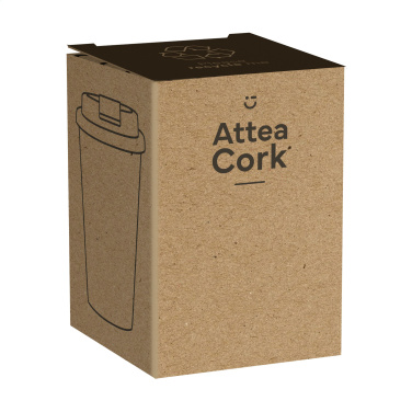 Logo trade promotional gift photo of: Attea Cork 350 ml coffee cup