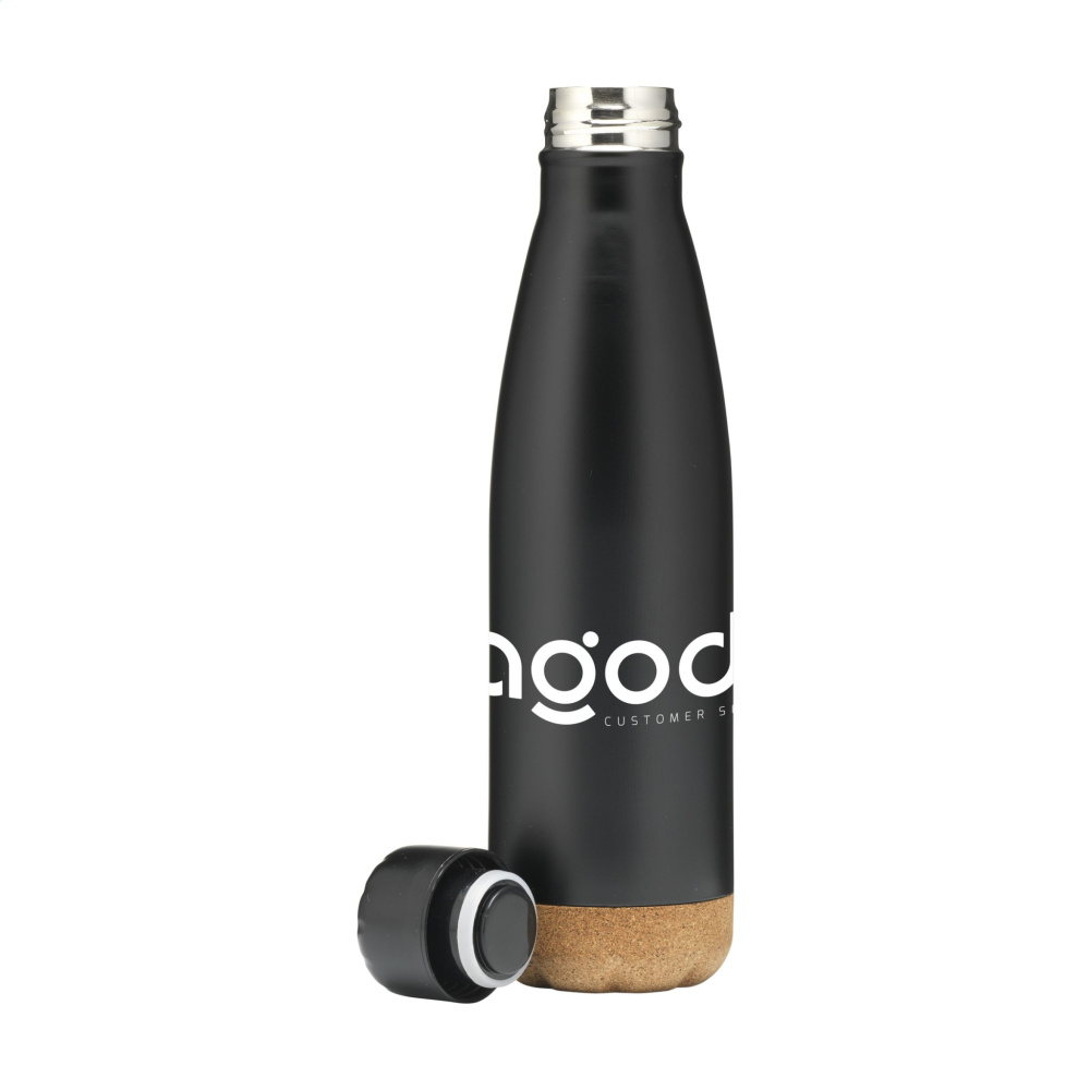 Logo trade corporate gifts picture of: Topflask Cork 470 ml drinking bottle