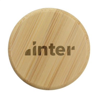 Logo trade promotional giveaway photo of: Frosty Glass Bottle 550 ml drinking bottle