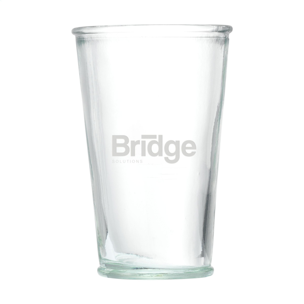 Logo trade promotional gift photo of: Sevilla Recycled Water glass 300 ml