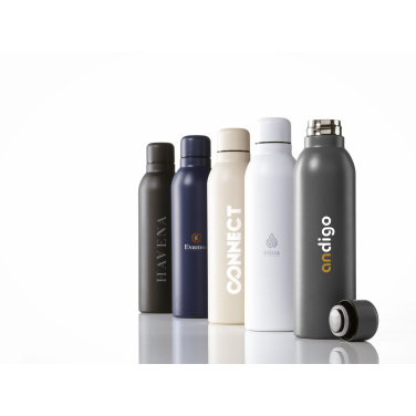 Logo trade promotional merchandise image of: Helios RCS Recycled Steel Bottle 470 ml