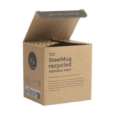 Logo trade advertising products image of: SteelMug RCS Recycled Steel 220 ml