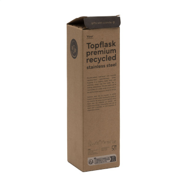Logotrade promotional item picture of: Topflask Premium RCS Recycled Steel drinking bottle