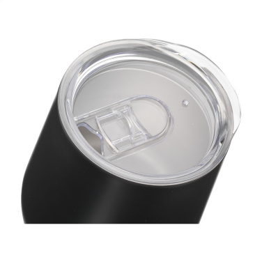 Logo trade advertising products image of: Huevo RCS Recycled Steel Cup 350 ml thermo cup
