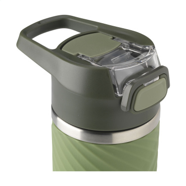 Logo trade promotional products image of: Lynn RCS Recycled Steel Bottle 500 ml