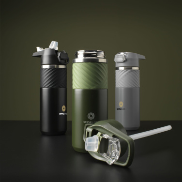 Logotrade business gift image of: Lynn RCS Recycled Steel Bottle 500 ml