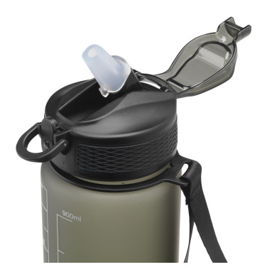 Logotrade promotional giveaways photo of: AquaSport GRS Recycled Water Bottle 1,000 ml