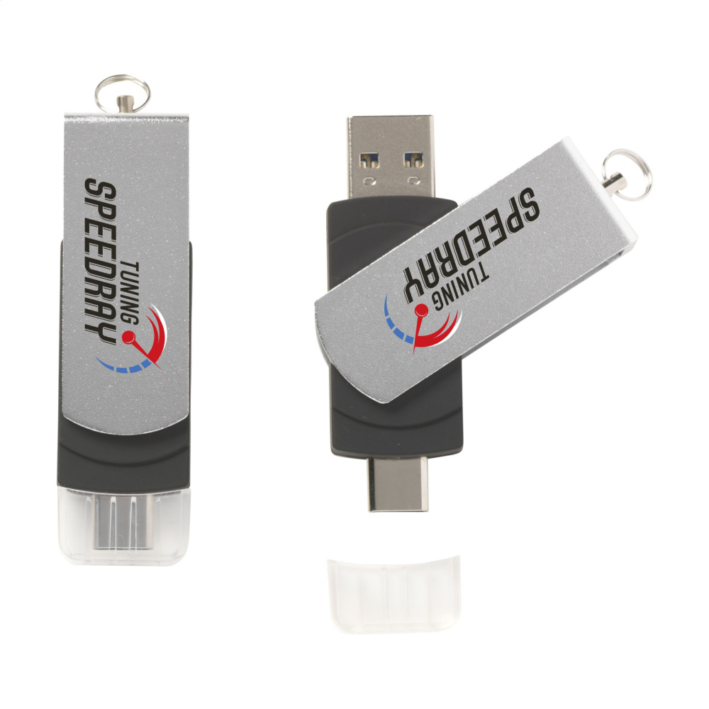 Logo trade advertising products image of: USB Dual Connect 3.0 - Type-C 16 GB
