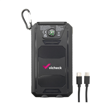 Logotrade advertising product image of: Trail RCS Solar Charger Compass 8000