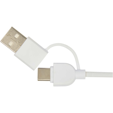 Logo trade promotional giveaways image of: Freal 15W recycled plastic wireless charging pad