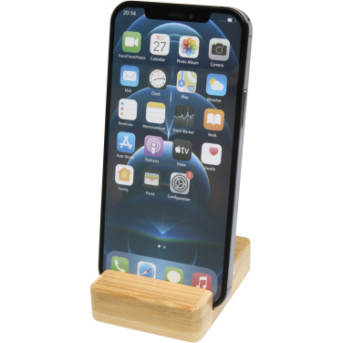 Logotrade corporate gift image of: Ebla bamboo phone stand