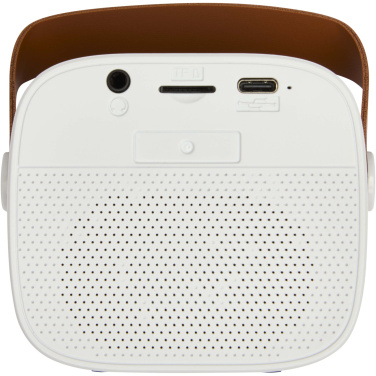 Logo trade promotional giveaways picture of: Diya 3W wireless recycled plastic speaker