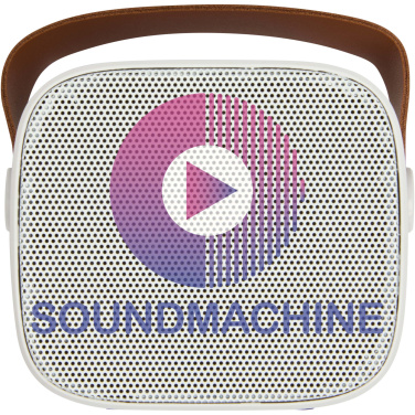 Logo trade promotional merchandise image of: Diya 3W wireless recycled plastic speaker