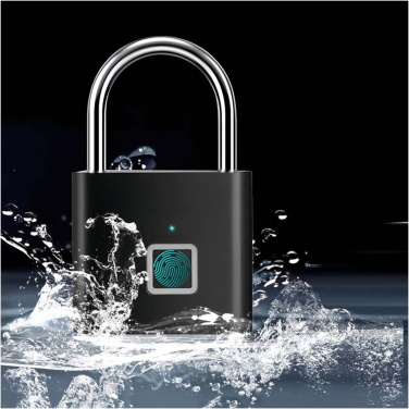 Logo trade corporate gift photo of: SCX.design T11 smart fingerprint padlock