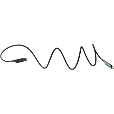 Logo trade promotional products image of: SCX.design C52 100W 4-in-1 rPET magnetic ultra fast charging cable 