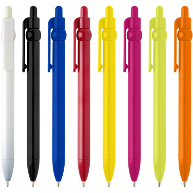 Logo trade corporate gifts picture of: Fidget recycled plastic ballpoint pen (black ink)