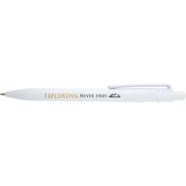 Logo trade promotional giveaways picture of: Unica recycled plastic ballpoint pen (black ink)