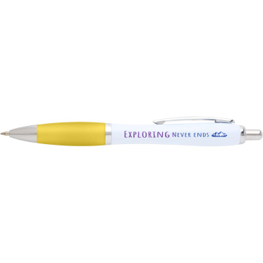 Logo trade promotional products image of: Nash recycled plastic ballpoint pen (black ink)