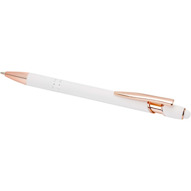 Logotrade corporate gift image of: Nanna ballpoint pen with rose gold finish (blue ink)