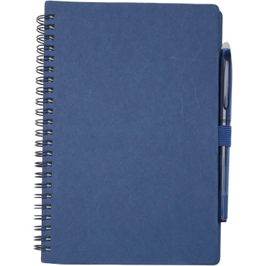 Logotrade promotional merchandise image of: Slate reusable soft cover notebook and pen set (black ink)