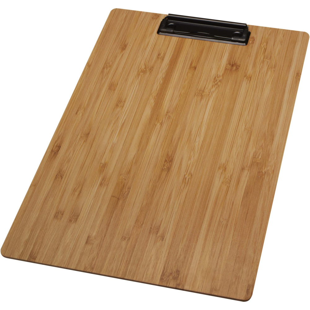 Logo trade promotional merchandise image of: Tavula bamboo clipboard