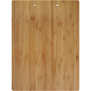 Logo trade promotional giveaways image of: Tavula bamboo clipboard