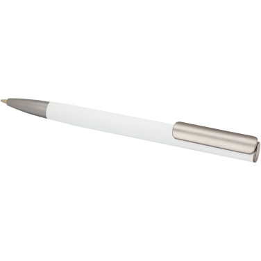 Logo trade promotional items image of: Ziguur recycled aluminium ballpoint pen (black ink)
