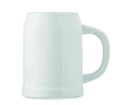 Logo trade promotional giveaways image of: Sublimation beer mug 500 ml