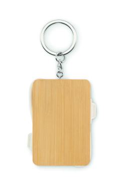 Logo trade promotional merchandise photo of: Key ring charging cable