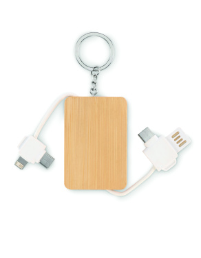 Logotrade corporate gifts photo of: Key ring charging cable
