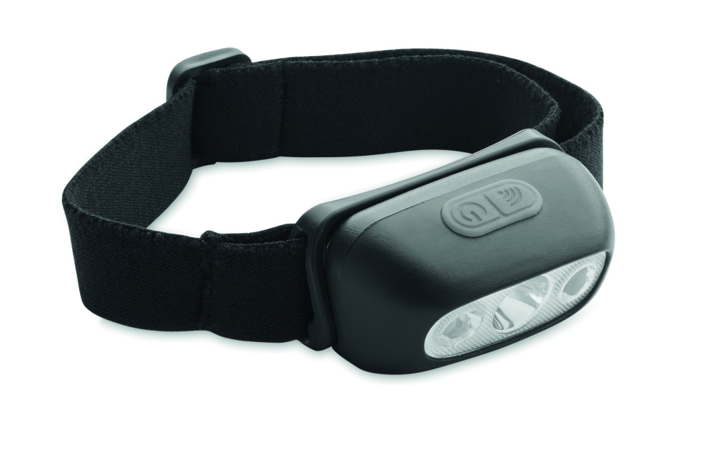 Logo trade promotional item photo of: Rechargeable LED head torch