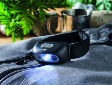 Logo trade corporate gifts picture of: Rechargeable LED head torch