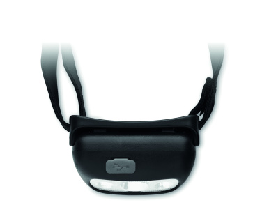 Logo trade promotional giveaways picture of: Rechargeable LED head torch