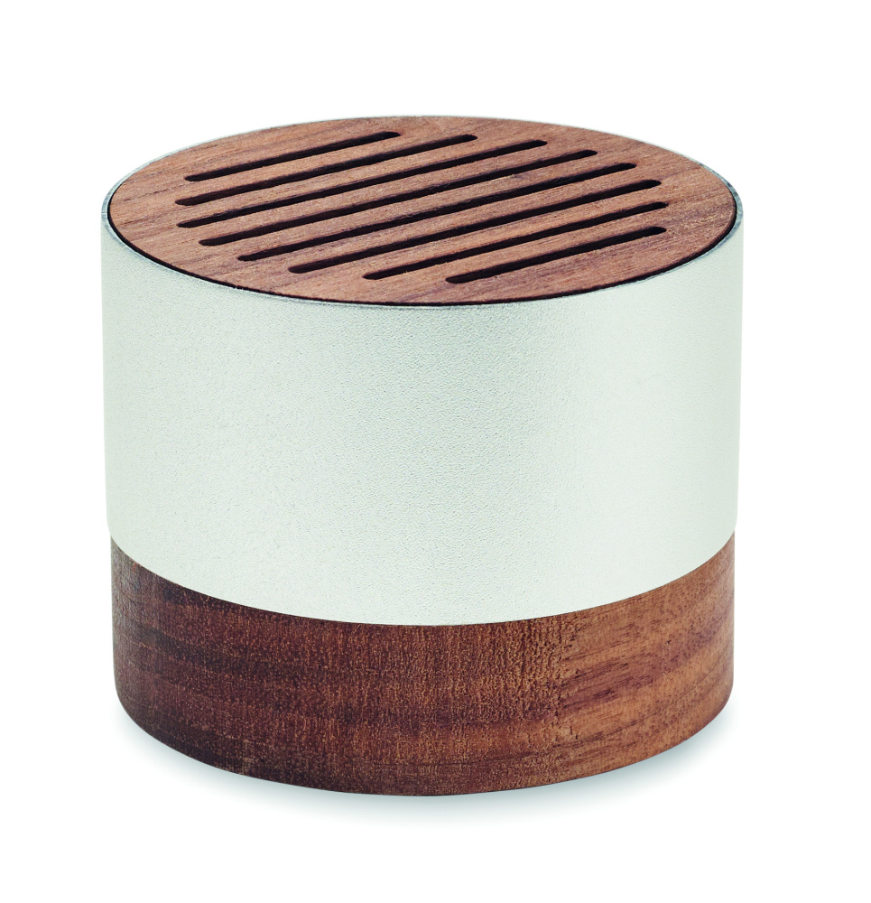 Logo trade promotional gifts picture of: Recycled aluminium speaker