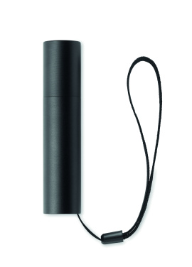 Logo trade promotional products picture of: Aluminium rechargeable torch