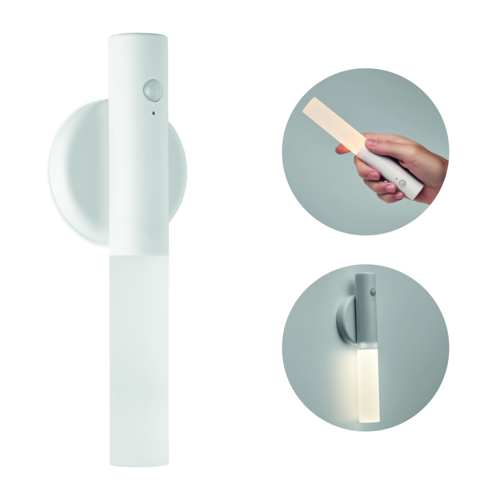 Logo trade promotional giveaways image of: Rechargeable and sensor light