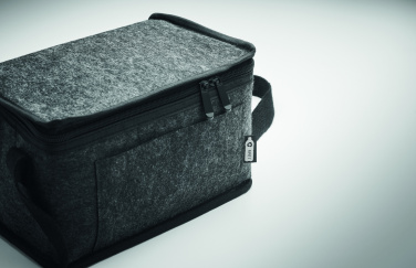 Logo trade promotional item photo of: RPET felt cooler bag