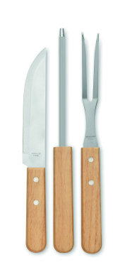 Logotrade promotional giveaways photo of: Stainless steel barbecue tools