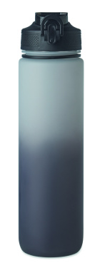 Logo trade promotional products image of: Sports water bottle RPET 1L