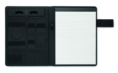 Logotrade promotional giveaway picture of: A4 folder and wireless charger