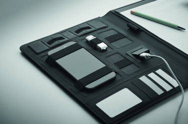 Logotrade promotional giveaways photo of: A4 folder and wireless charger
