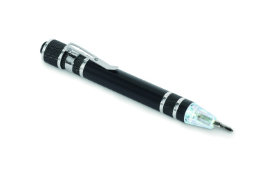 Logo trade promotional merchandise picture of: recycled multi tool pen