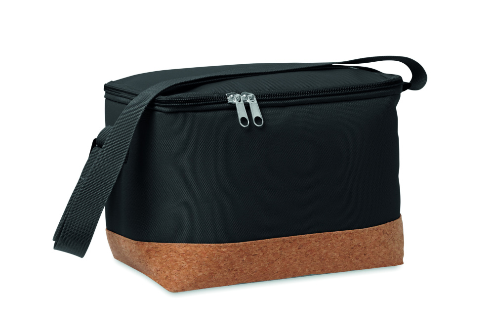 Logo trade promotional gift photo of: 600D RPET cooler bag