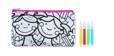 Logo trade promotional products picture of: Pencil case with markers