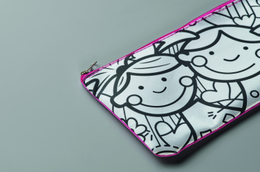 Logo trade business gift photo of: Pencil case with markers